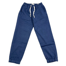 Marine Layer Pants Men Small Blue Athletic Fit Drawstring Saturday Favorite