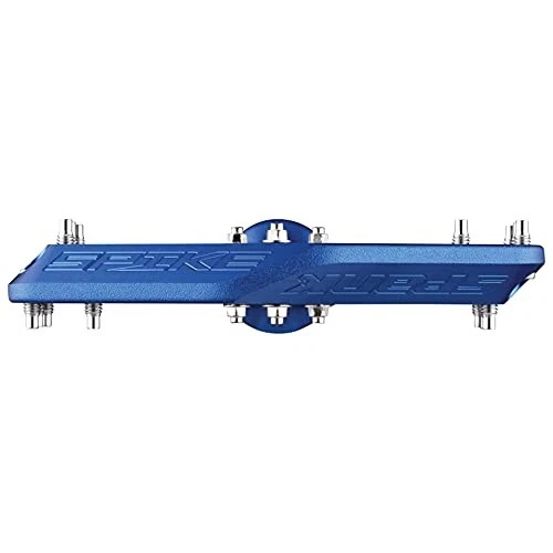 Pedales Spank Spike - Plataforma, Aluminio, 9/16", Azul Foto 2 de 2