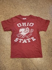 NOS Ohio State Buckeyes Brutus Retro Kids Size Small T-Shirt New Old Stock 2000s