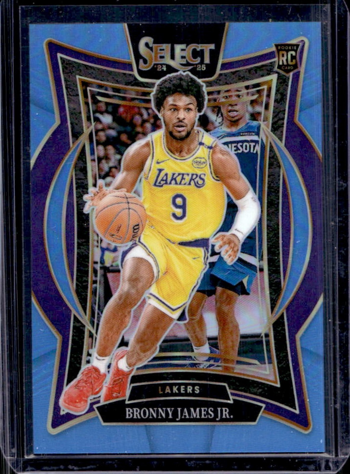 2024-25 Select Bronny James Jr. Concourse RC Light Blue Prizm #/299 Lakers