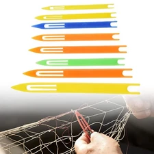 8pcs Needle Fishing Net Line Repair Tool Flywheels Weaving Repair Accessories