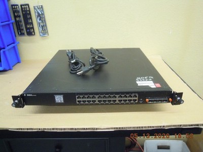 Dell N4032 24-Ports 10GbE Ethernet Switch | PC8100 10GSFP+ | Dual AC Power Spply
