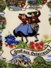 Wunsiedel Bavaria Germany "Grub Aus Osterreich" Plate 7.5” ~ Vintage — photo 2