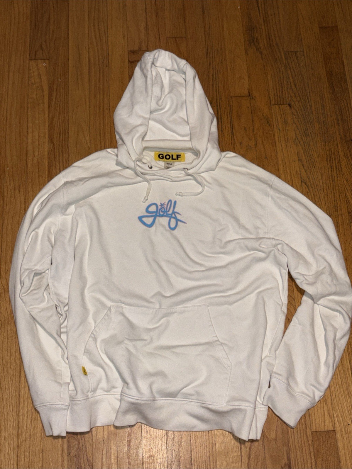 Golf Wang Cursive Script Hoodie Discontinued whit… - image 1