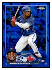 2023 Topps Chrome Update Sapphire #USCS293 Wynton Bernard RC ROOKIE