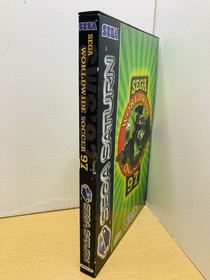 Sega Worldwide Soccer 97 Saturn PAL Version Complete With Manual