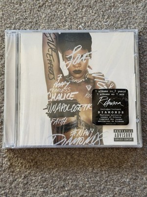 Rihanna Diamonds CD Album Brand New Sealed In Cellophane
