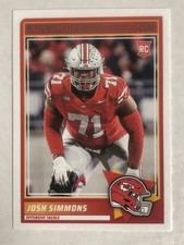 2025 Score - Rookies Josh Simmons #32 (RC)