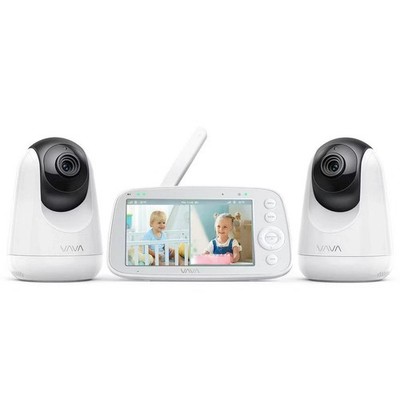 VAVA Split View 5'' 720P Video Baby Monitor with 2 Cameras