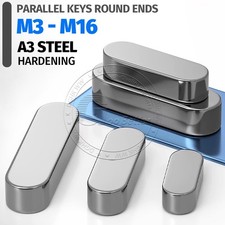 Parallel Keys Round Ends Drive Shaft A3 Steel Type A DIN 6885 Type A Feather Key