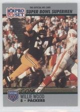 1990 Pro Set Super Bowl XXV Silver Anniversary Box Set Willie Wood #115 HOF 0e3