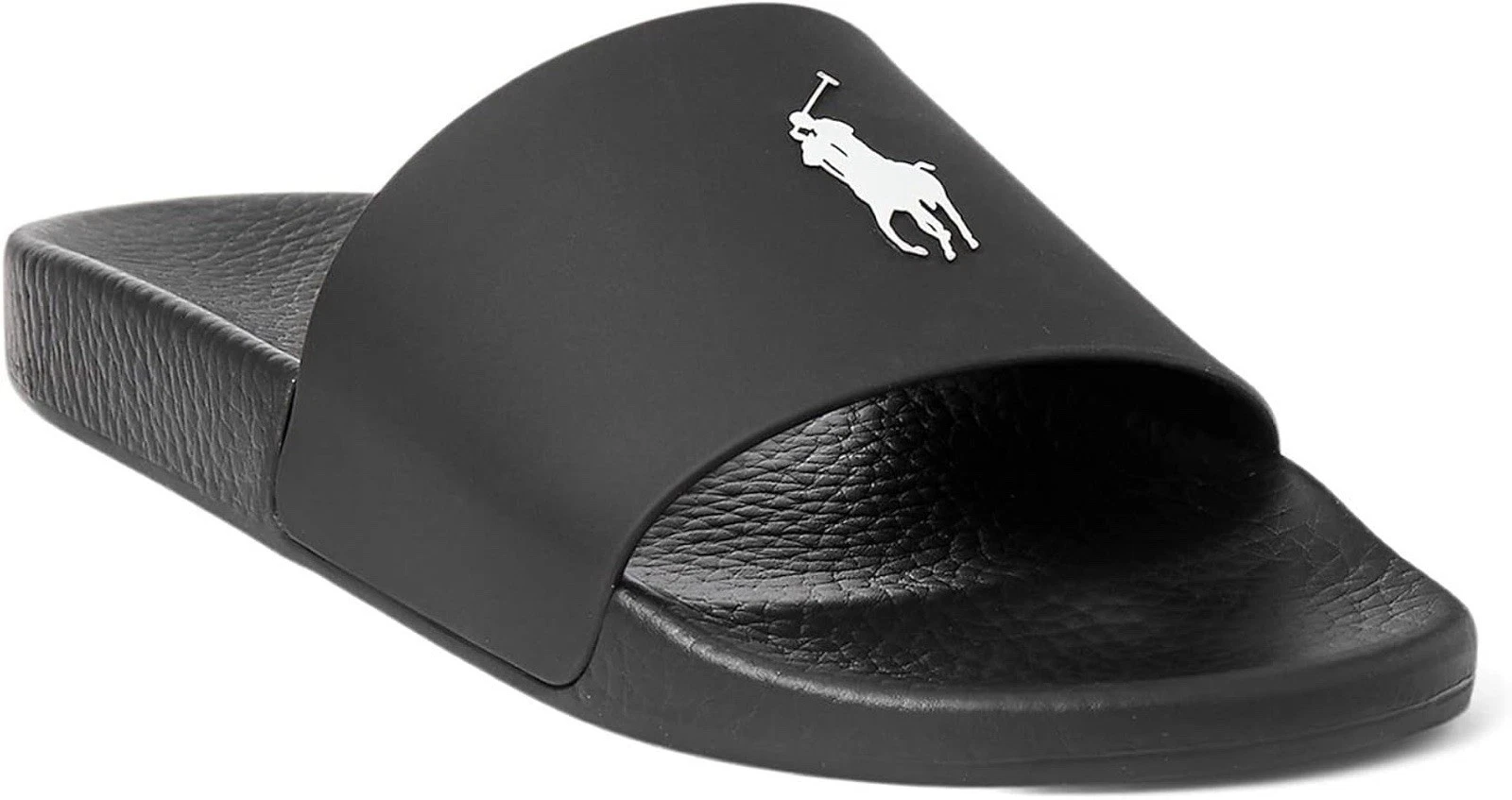 Size 8 D POLO RALPH LAUREN womens Signature Pony Slide