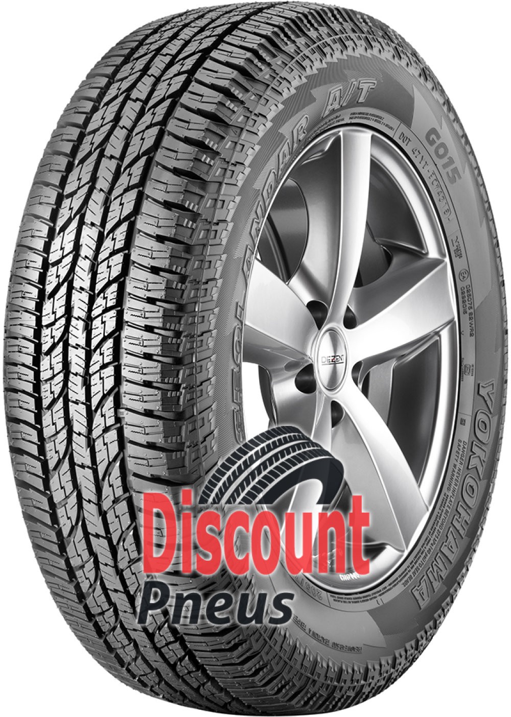 Pneu Yokohama Geolandar A/T G015 265/65 R17 112H pour 4x4 tout-terrain - 2