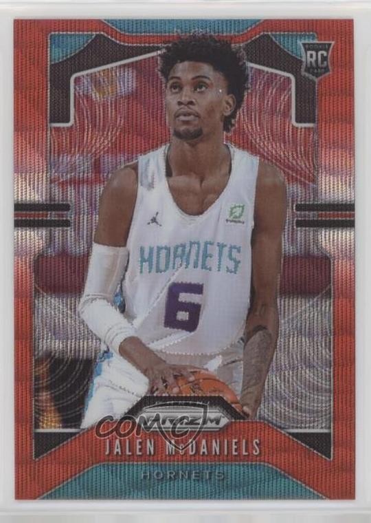 2019-20 Panini Prizm Rookie Ruby Wave Prizm Jalen McDaniels #297 02ez