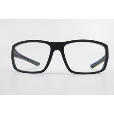 Robert Mitchel RMS 20243 Matte Black Rectangular Eyeglass Frames 60-17-130 Mens
