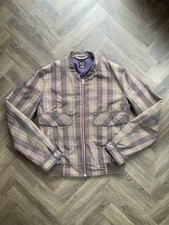 Men’s Paul’s Smith Plaid  Bomber Jacket Size Large Limited Edition  