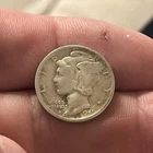 1941-d Silver Mercury Dime