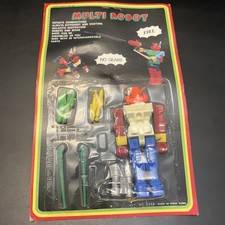 Vintage Combattler Five Multi Robot Hong Kong 1980  s New In Box Chogokin KO