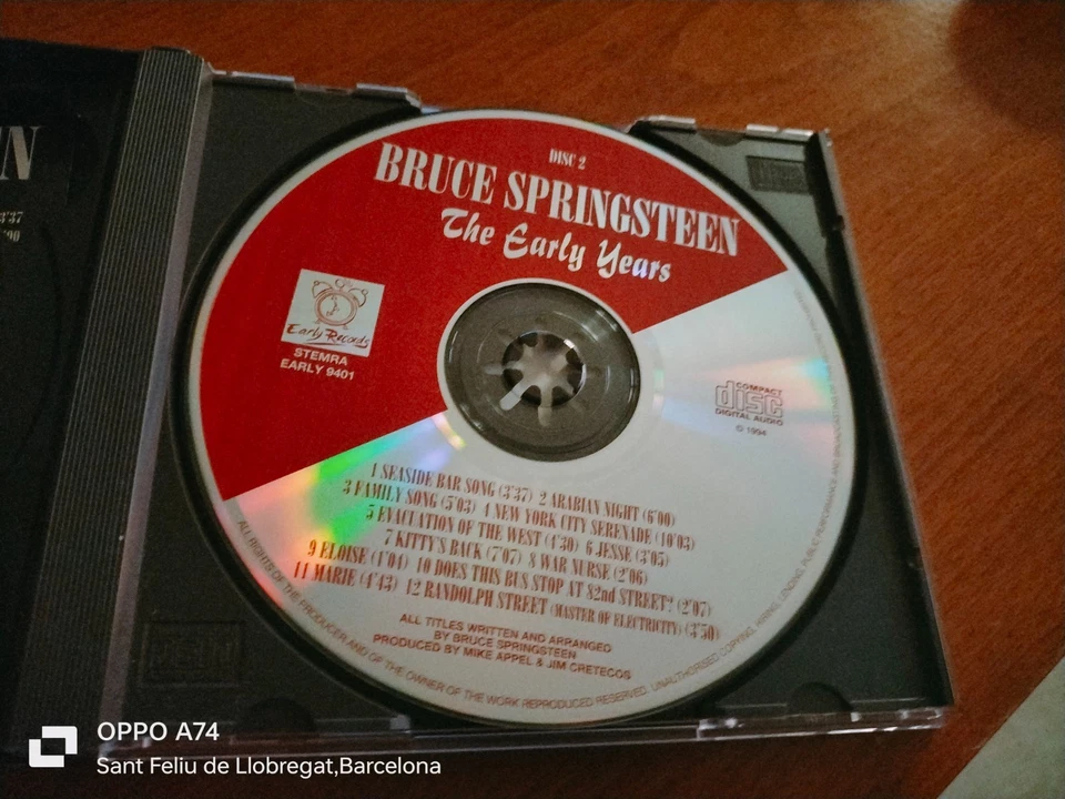 RAR 2 CD'S. BRUCE SPRINGSTEEN. THE EARLY YEARS - Immagine 4 di 4