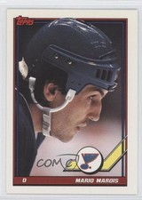 1991-92 Topps Mario Marois #82 t4m