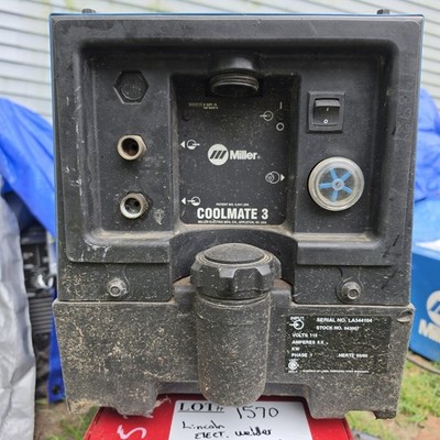 Miller 043007 Coolmate 3 Water Coolant System 115V 5.9A 1Ph 50/60Hz  (vtop35