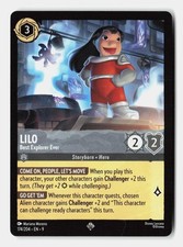 Lilo - Best Explorer Ever 174/204 Super Rare Fabled Lorcana Near Mint