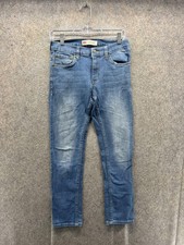Levi's 510 Skinny Jeans Boys 16 Regular 28x28 Blue Stretch Denim 5 Pocket Casual