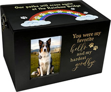 Dog Urn - Pet Urns for Dogs, up to 50Lb Pets,Pet Urn, Dog Urns for Ashes  Cat U