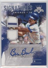 2017 Panini Diamond Kings DK Signatures Holo Silver 8/49 Bill Buckner Auto 0c3