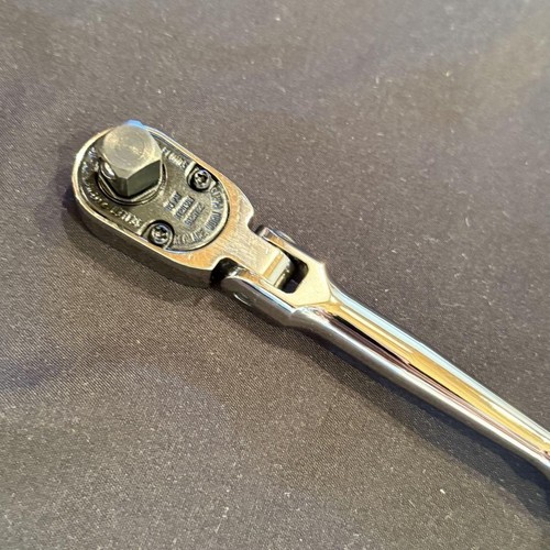 Snap-on FHCLF72 3/8" dr Dual 80 Green Soft Grip Compact Flex Head Ratchet NEW JP - Picture 4 of 24