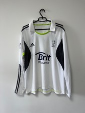 England 2011/2012 Cricket Jersey Football Shirt Adidas Sportwear Kits Mens sz Xl