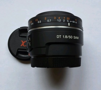 Sony Alpha  50 mm F/1.8 DT SAM Objektiv, Sony A-Mount