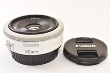 Canon EF 40mm f/2.8 STM Pancake Lens White