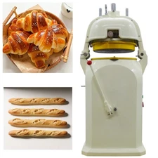 Dough Divider Rounder 110V 26pcs 1.76oz-5.29oz(50g-150g)w/Rolling Disc *3