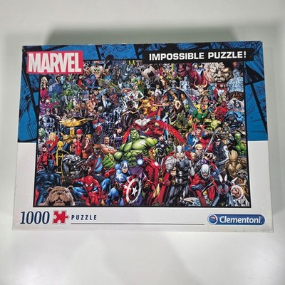 Clementoni Marvel Impossible Puzzle 1000 Teile *KOMPLETT* Puzzle