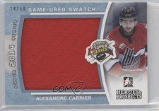 2014-15 ITG Heroes and Prospects Blue 24/60 Alexandre Carrier #SSJ-02 k4s