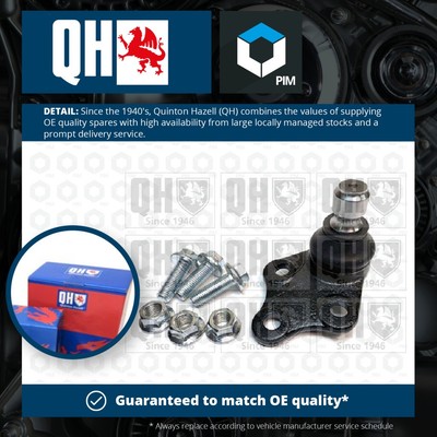 Ball Joint fits MERCEDES VIANO W639 2.0D Lower 2003 on OM646.982 Suspension QH