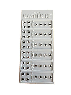 Travel Mastermind Game Pressman  Mini Strategy - m