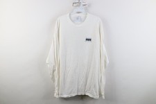 Vintage 90s Cisco Systems Mens XL Spell Out Computers Long Sleeve T-Shirt White