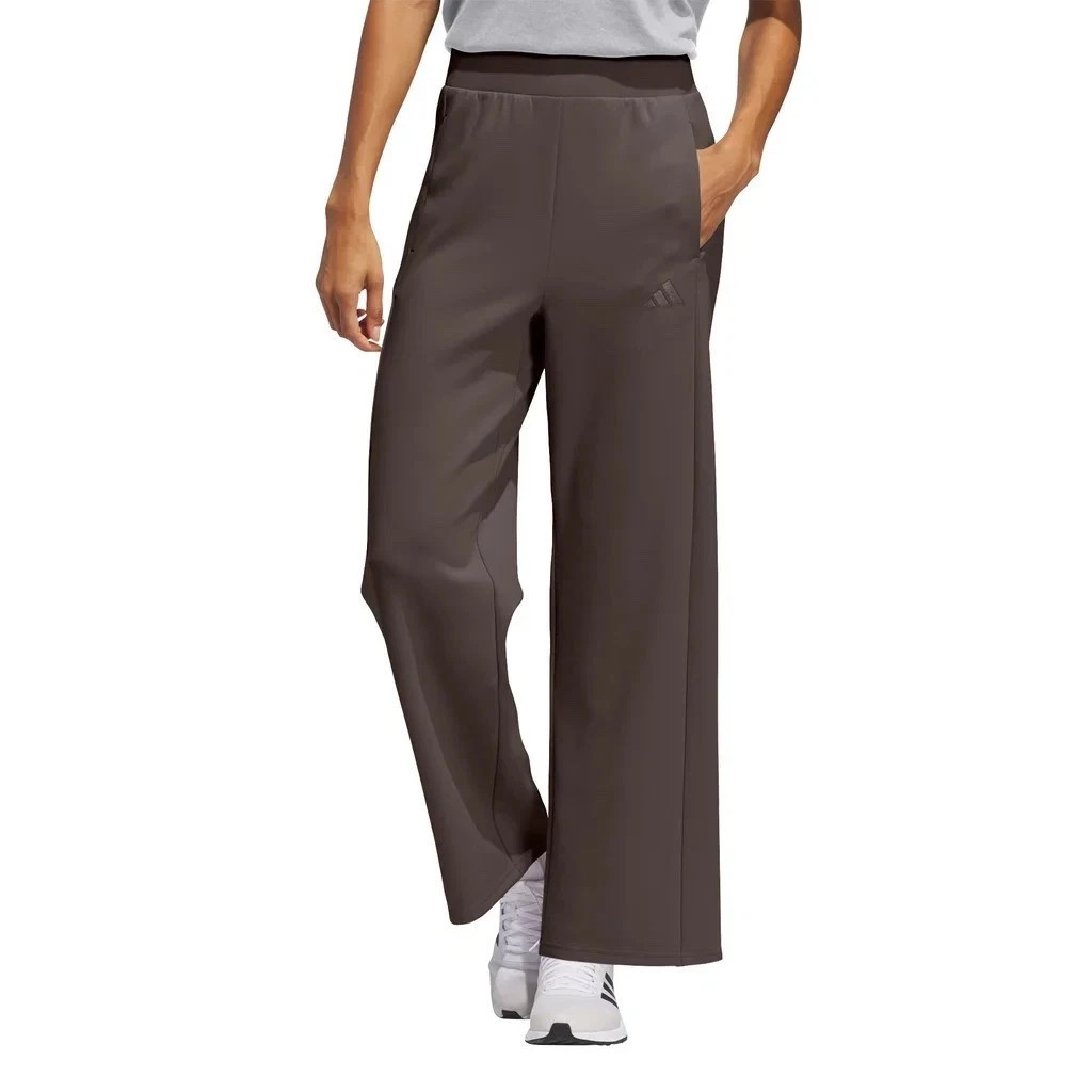Adidas Women's Active Wide Leg Pant   Brown Size  XS