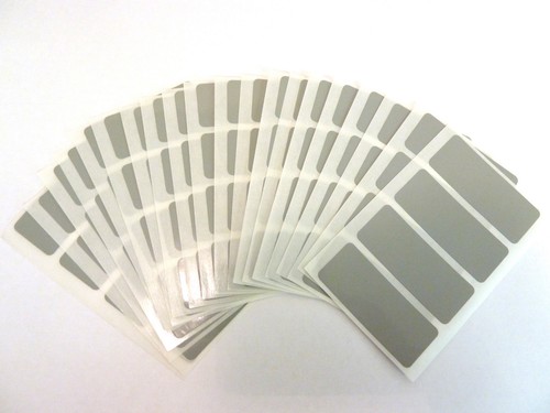50x20 mm rechteckige Aufkleber farbig rechteckig Klebeetiketten 36 Farben - Bild 13 von 37