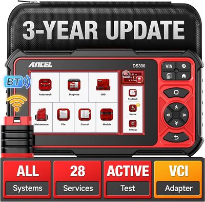 Bidirectional Scan Tool Car Scanner OBD2 Diagnostic Tool All System Code Reader