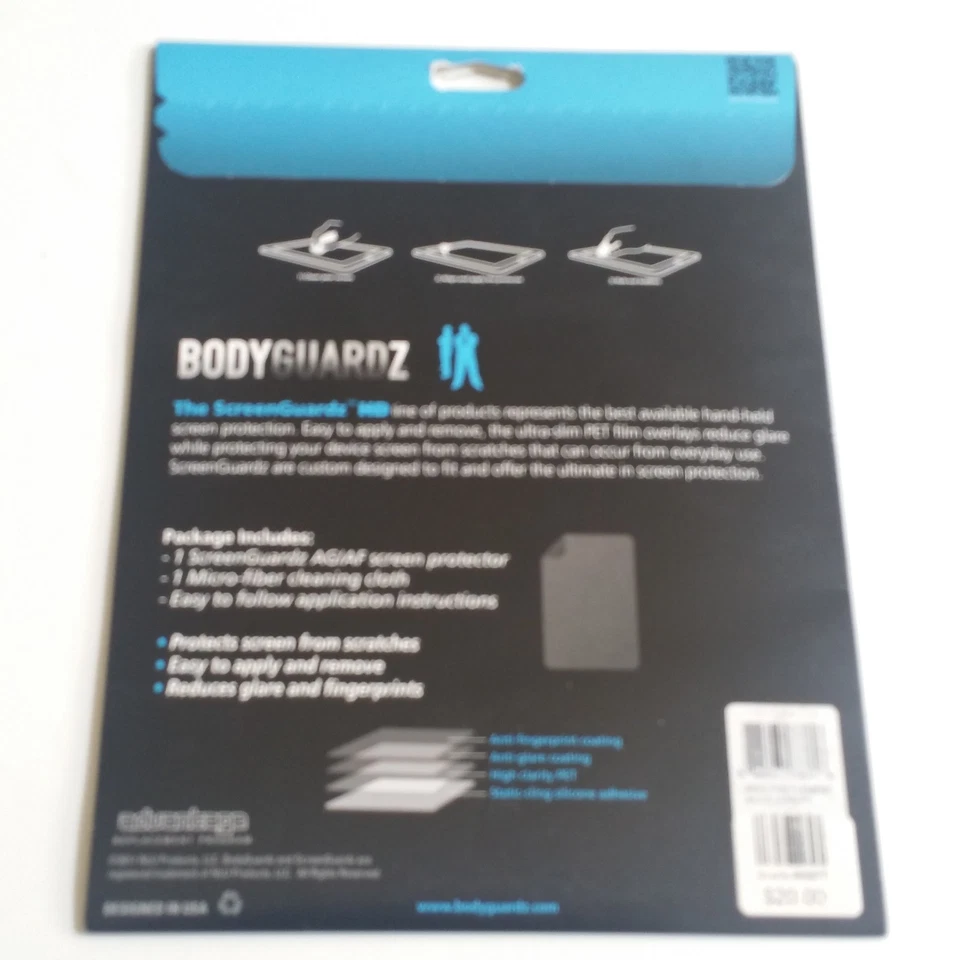 Pantech Element BodyGuardz ScreenGuardz HD Anti-Glare Screen Protector Clear - Image 3 of 4