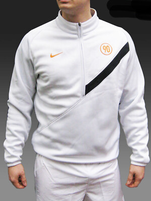 Nike Total 90 Vlies gefüttert Thermo FUSSBALL Baumwolle Vliesbohrer Training Top M