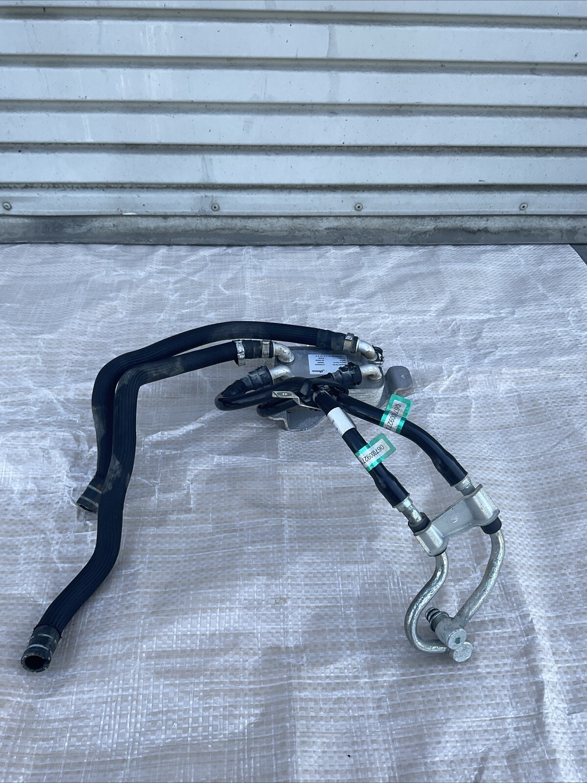 14-17 MASERATI Quattroporte 3.0L TRANSMISSION OIL COOLER HEAT EXCHANGER OEM.