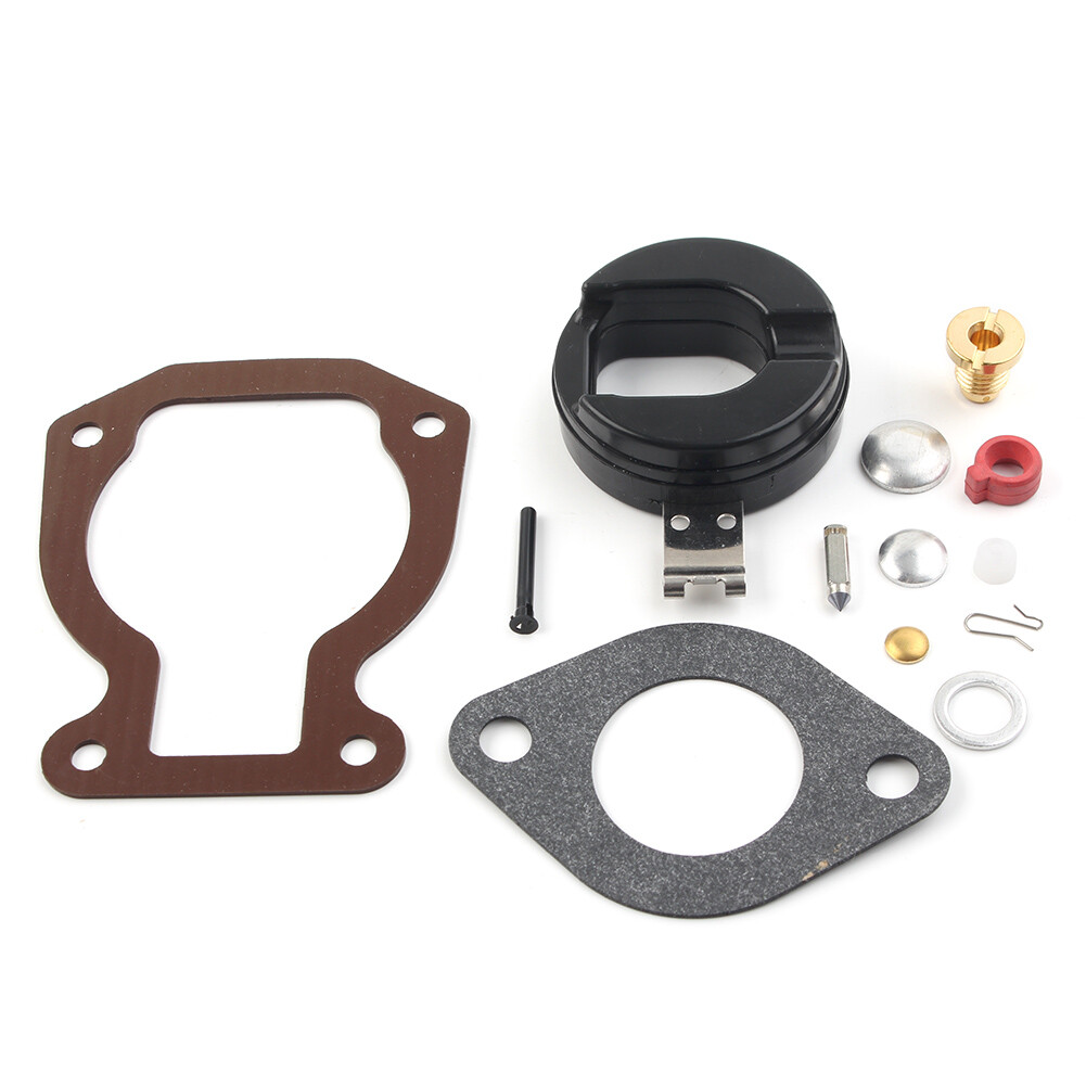 ポンページ Carb Carburetor Kit w/ Float #398452 For Johnson Evinrude 9.9 HP