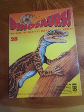 MAGAZINE DINOSAURS NO. 28 DISCOVER GIANTS OF THE PREHISTORIC WORLD * MUST SEE **