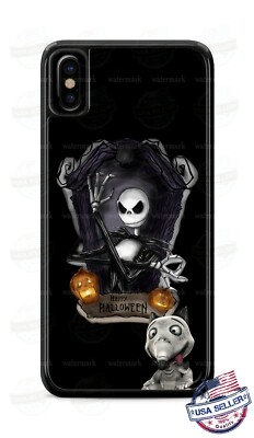 Halloween Jack Skellington & Zero Phone Case For iPhone Samsung A50 LG G8 Google | eBay Halloween Jack Skellington & Zero Phone Case For iPhone Samsung A50 LG G8 Google | eBay