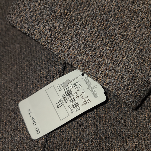 NWT $1440 GIORGIO ARMANI 10 Brown Wool Mélange Double-Breasted Designer Jacket N - Picture 2 of 13