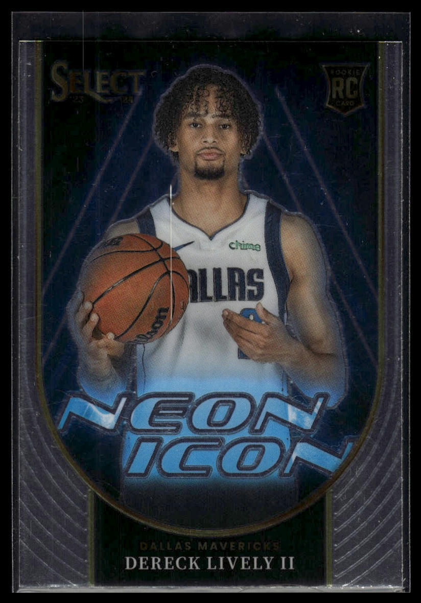 2023-24 Panini Select #16 Dereck Lively II Neon Icon